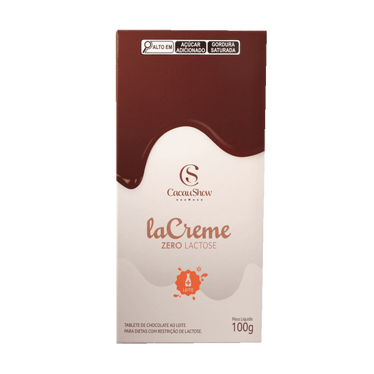 Tablete laCreme de Chocolate Zero Lactose 100g