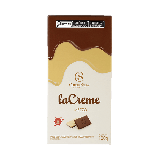 Tablete laCreme de Chocolate Mezzo 100g