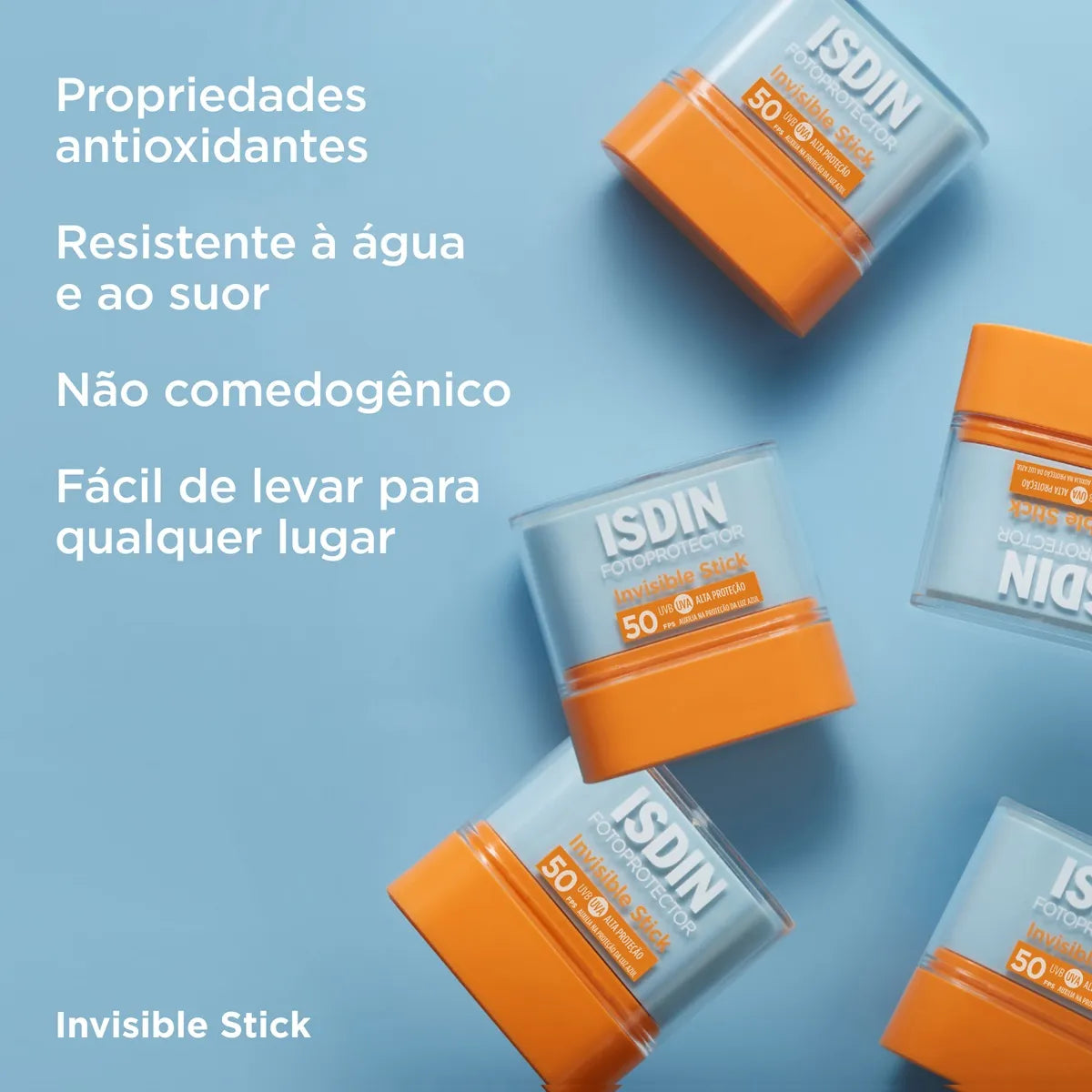 Isdin
Protetor Solar Facial Isdin Invisible Stick Fps50 10g