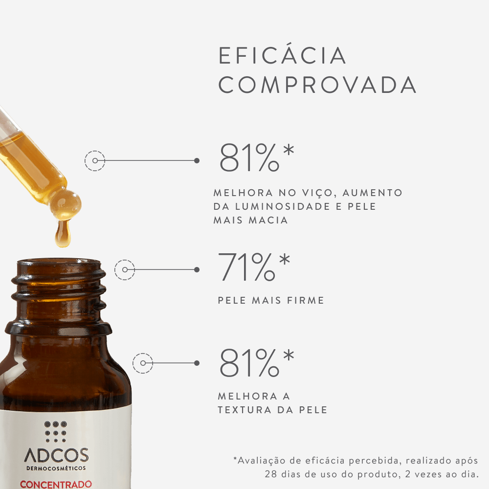 ADCOS Derma Complex Concentrado Vitamina C 20 - Anti-Idade - 30ml