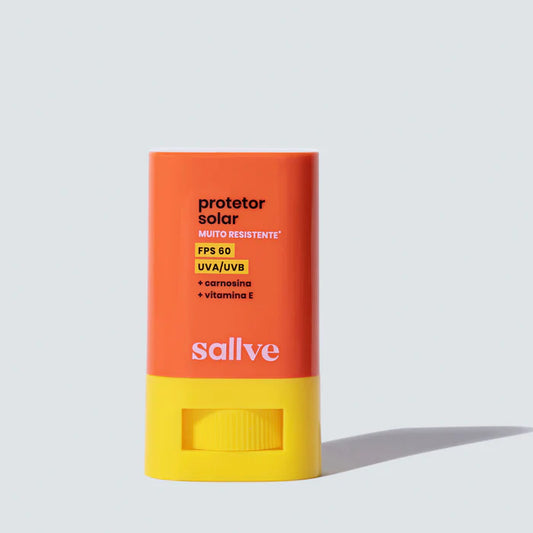 SALLVE protetor solar bastão fps 60 muito resistente