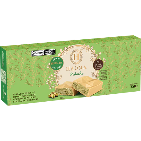 HAOMA Barra Pistache 250 gr  |